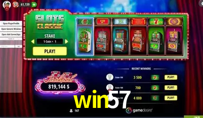 Descubra a Magia dos Jogos de Arcade no win57